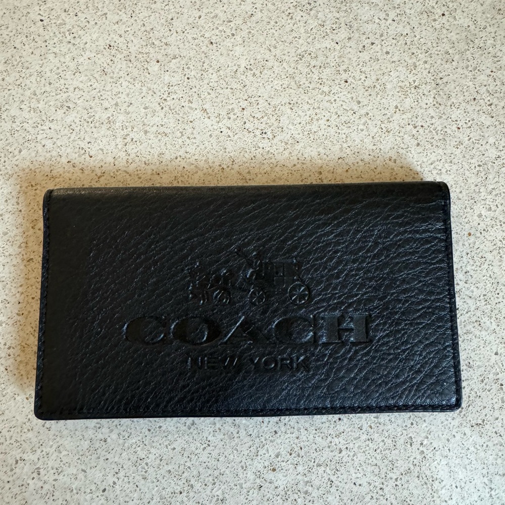 Coach check book